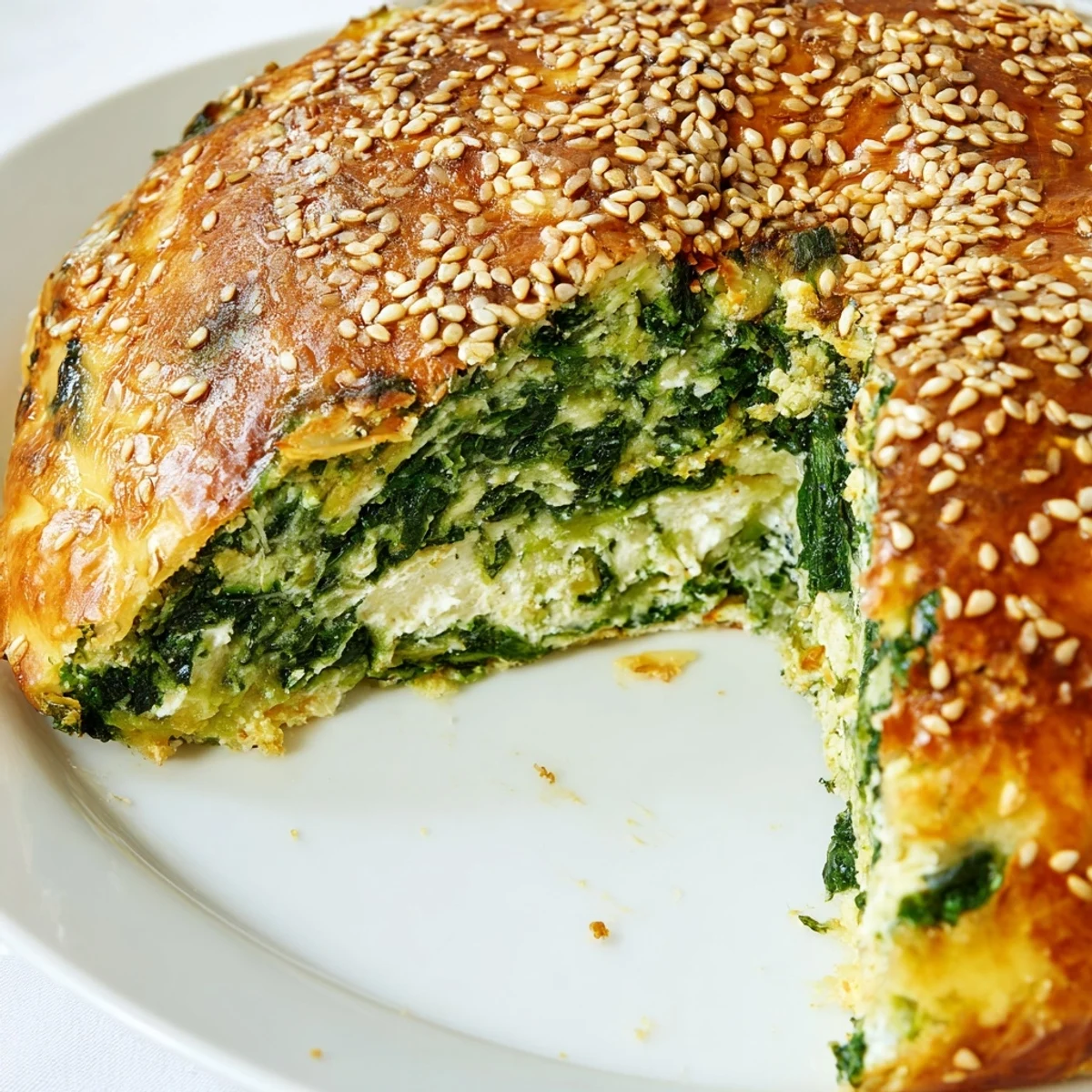 Warm spinach cottage cheese flagels arranged on parchment paper, showing golden crust with tender green cheese filling visible inside