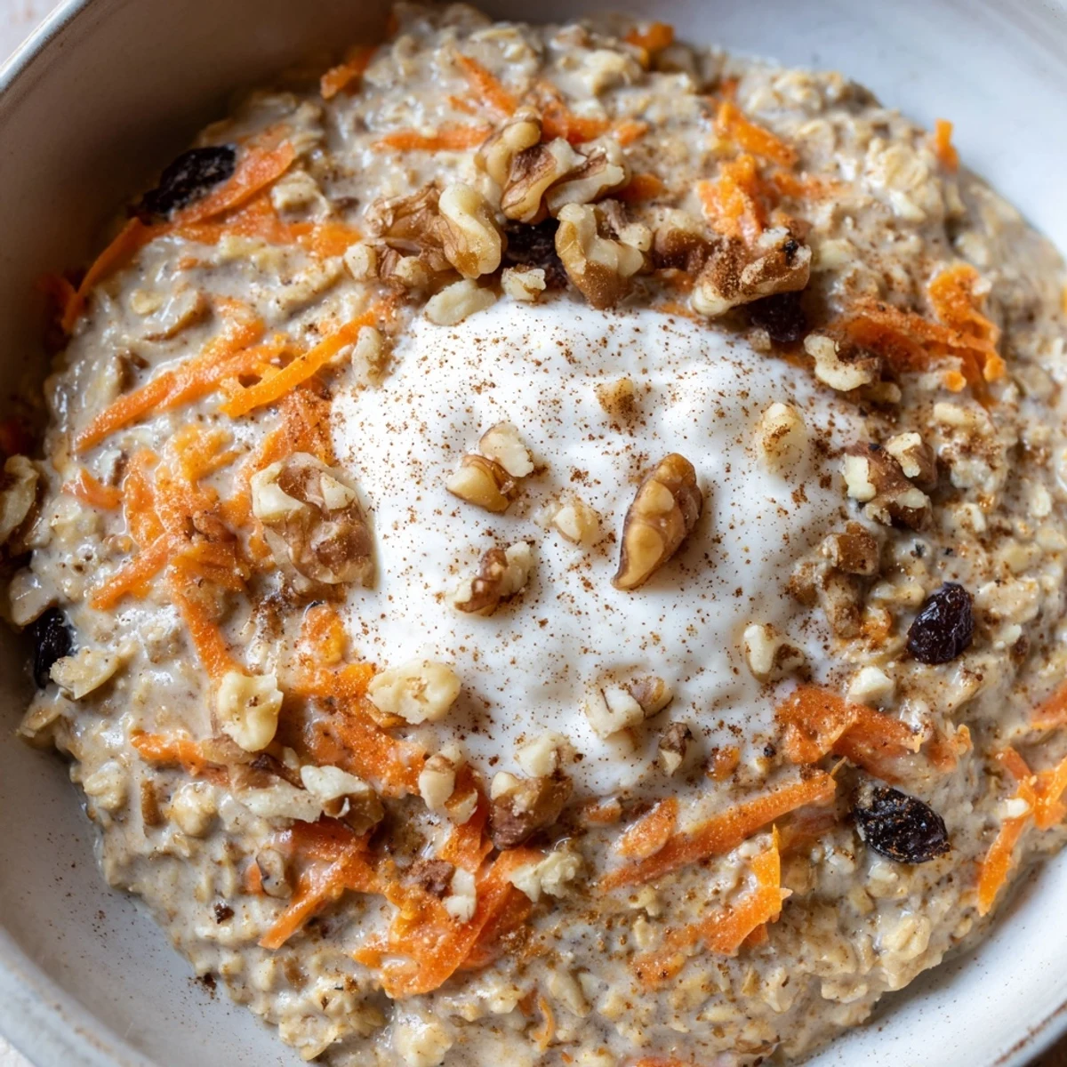 Carrot Cake Overnight Oats