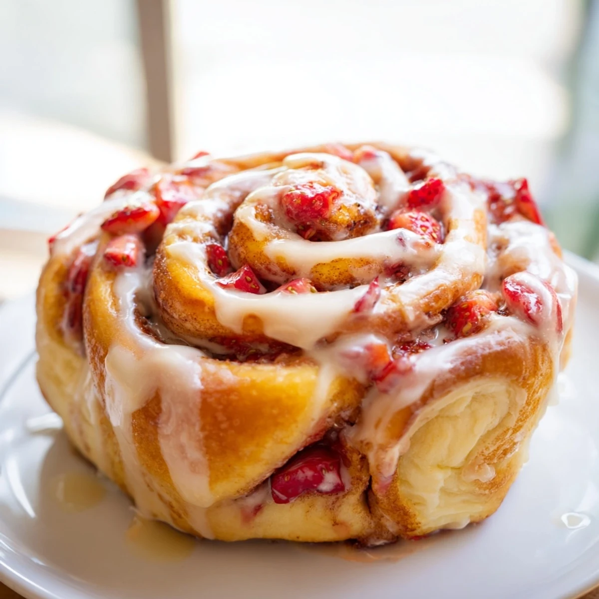 Strawberry Cinnamon Rolls