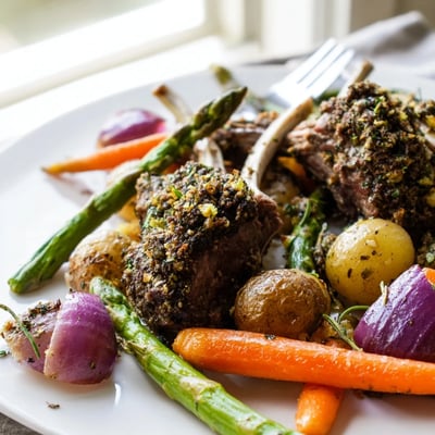 Easter Dinner On A Sheet Pan